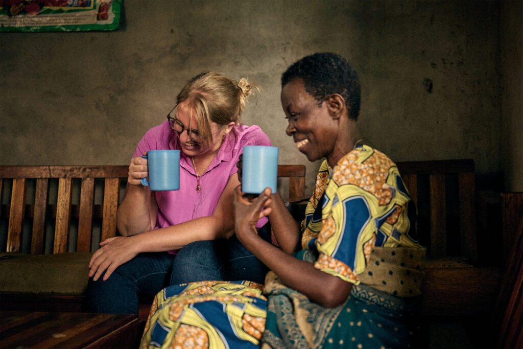 Bonnie of Gosling and Janet, coffee farmer.